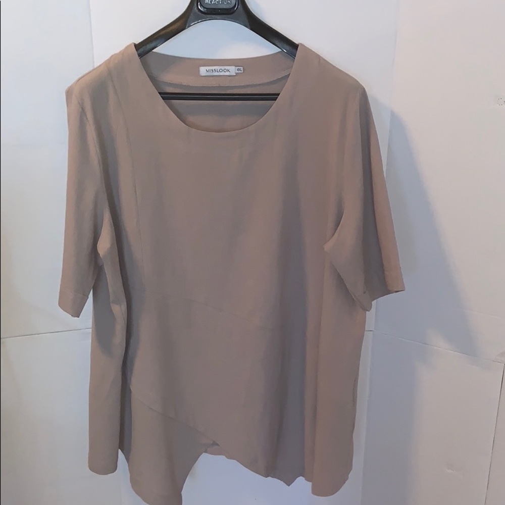 Casual Blouse Tan